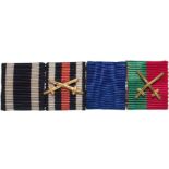 Ribbon Bar with 4 Ribbons