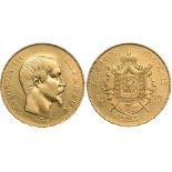 Napoleon III (1852-1870) 50 Francs 1855 A