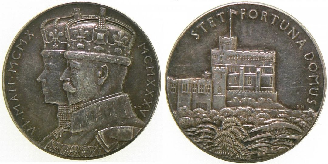 George V (1910-1936 ), Jubilee Medal 1935