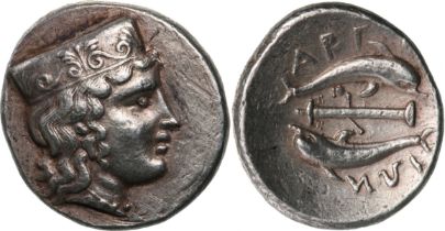 Argos, c. 370-350 BC. Stater, Silver (25 mm, 11.28 g)