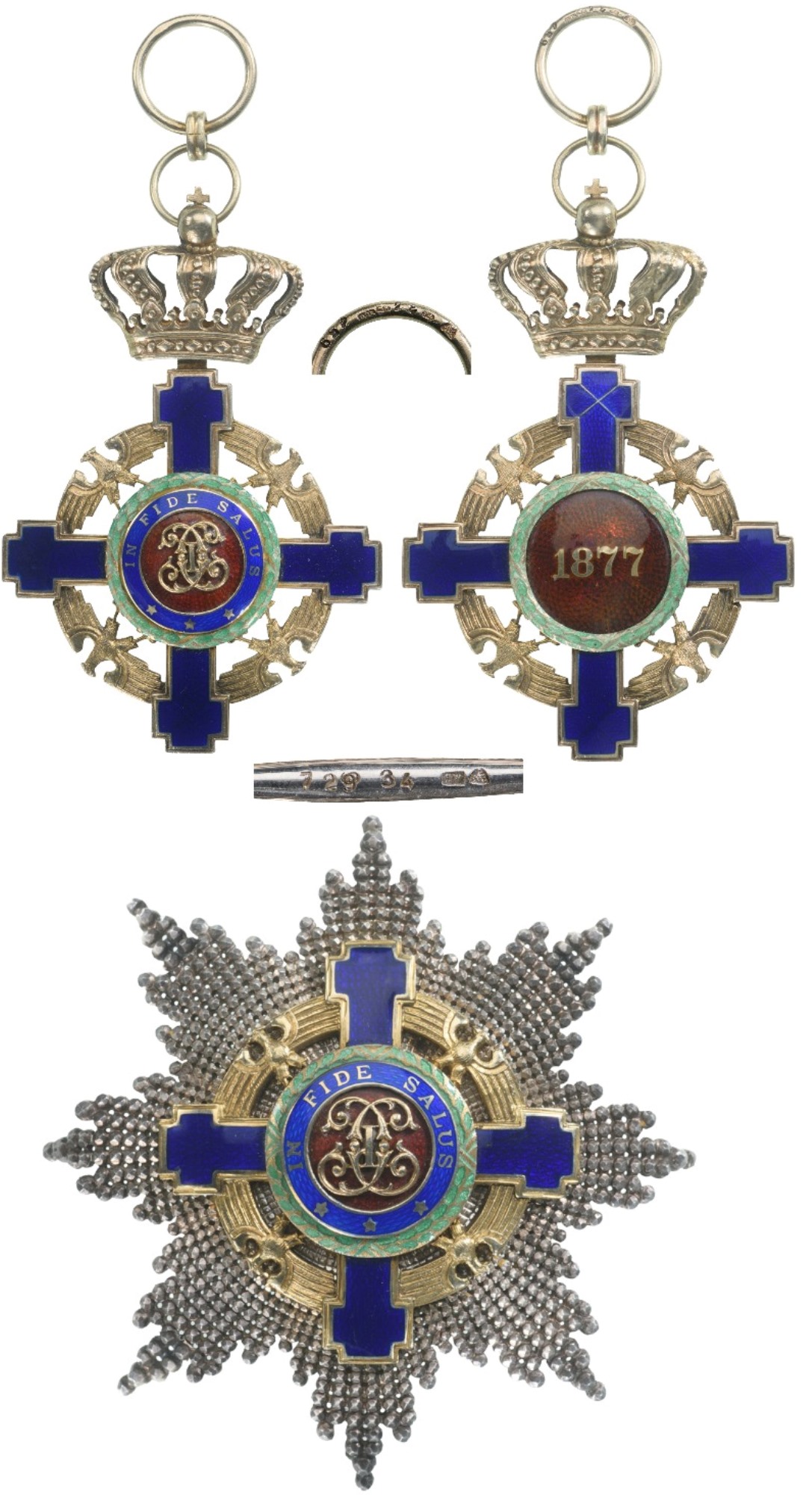 ORDER OF THE STAR OF ROMANIA, 1864 - Bild 3 aus 3