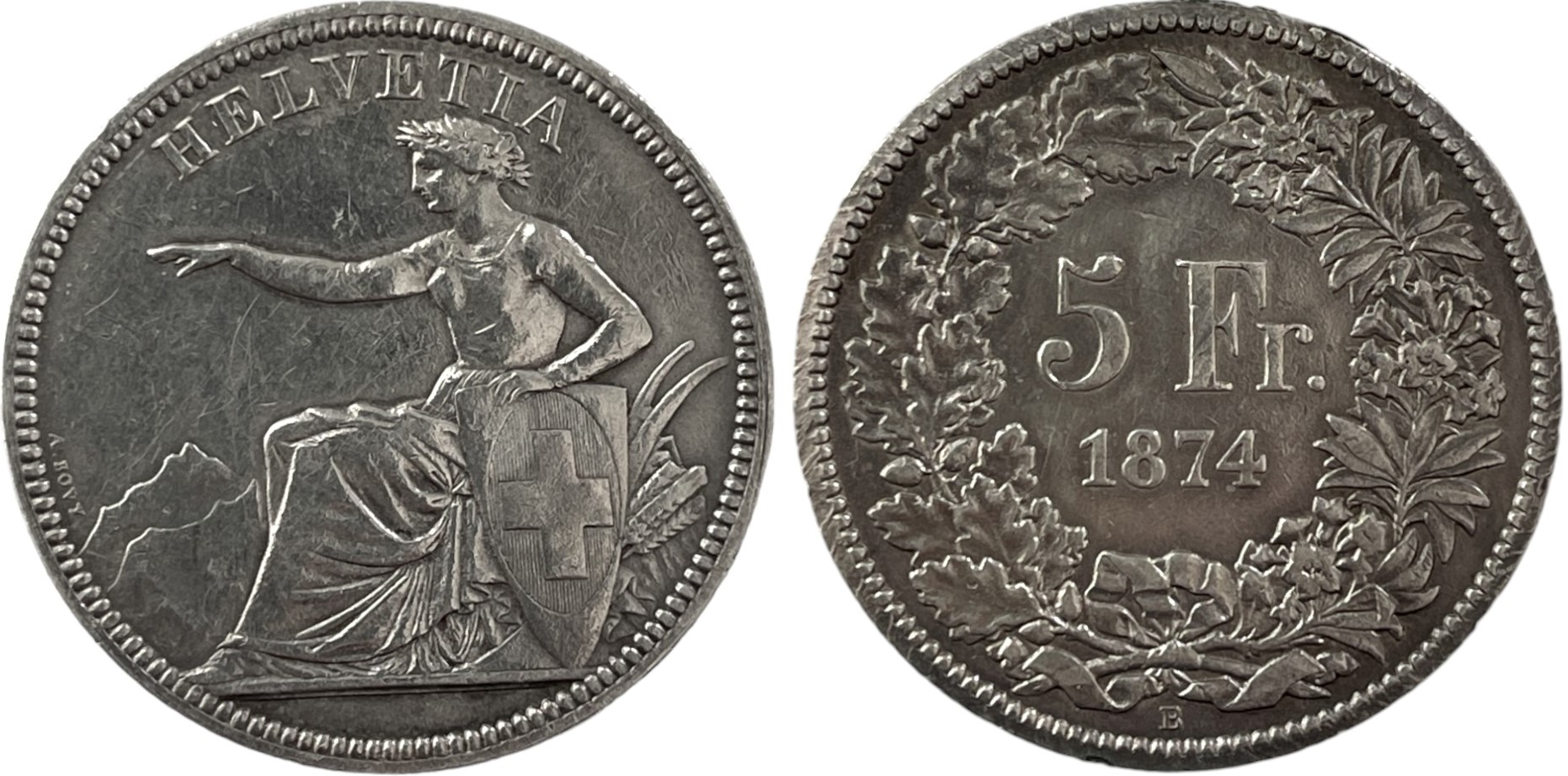 5 Francs 1874