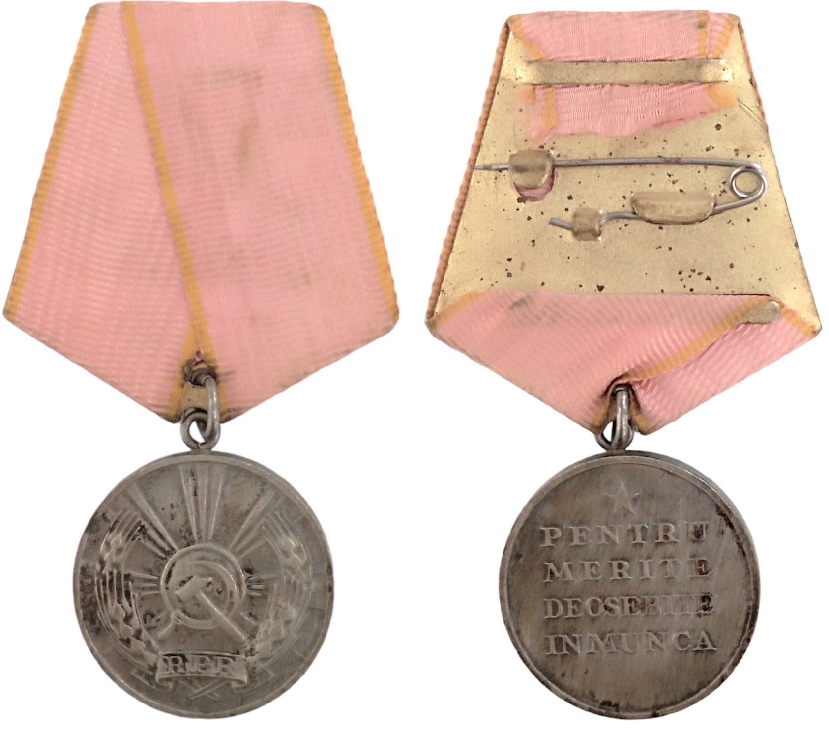 RPR - MEDAL OF LABOUR, instituted in 1948.