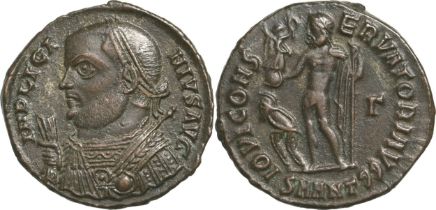 LICINIUS I (308-324), AE Follis (18 mm, 3.2 g) Antioch 317-320