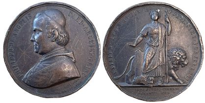 Cardinal Philippo de Angelis, Commemorative Medal, 1863