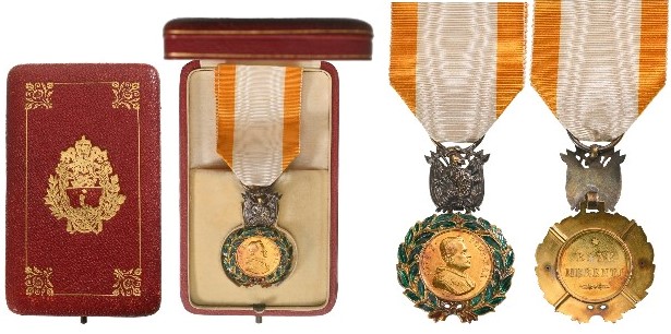 Gold â€œBene Merentiâ€ Medal for Military Merit