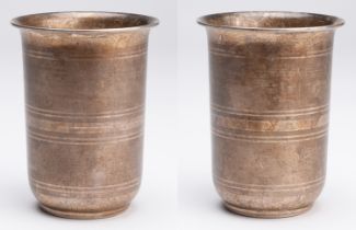 Silver-gilt tumbler