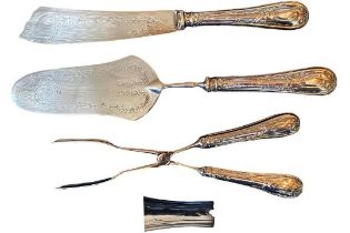 Set consisting of three Desert Silver tools