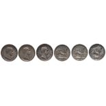 Vittorio Emanuele III (1900-1946) 2 Lire, Lot 3 Coins