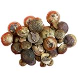 Lot of 35 Military Buttons, md 1873