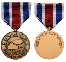 MEDAL OF PUBLIC HEALTH, RED LAKE NATION