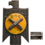 Special Collection of 7 Year Regimental Badges of the 2nd Heavy Artillery Regiment