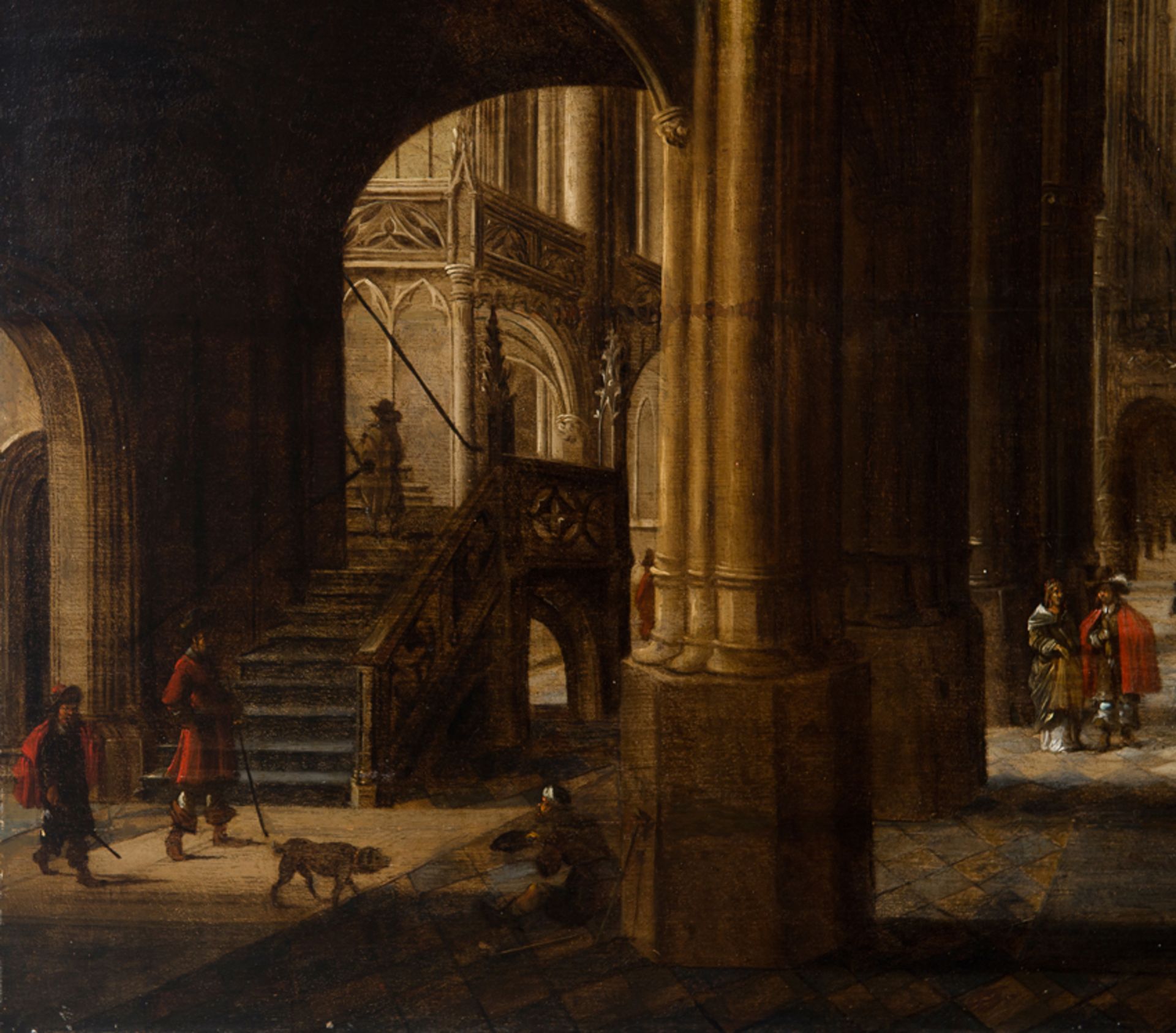 Attributed to Paul Vredeman de Vries (Antwerp, 1567 - Amsterdam, 1617) - Bild 4 aus 9