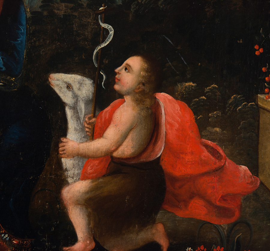 Diego Quispe Tito Atelier (Cuzco, Perú, 1611 - 1681) - Image 3 of 9