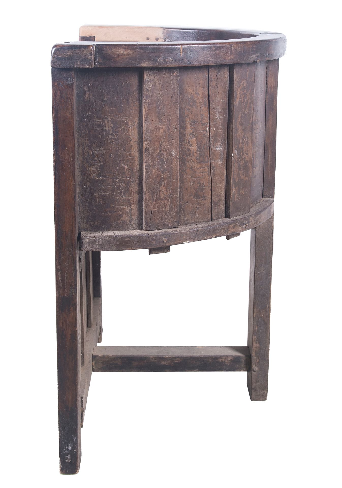 Bishop's chair. Carved wood. Gothic. 15th century. - Bild 4 aus 5