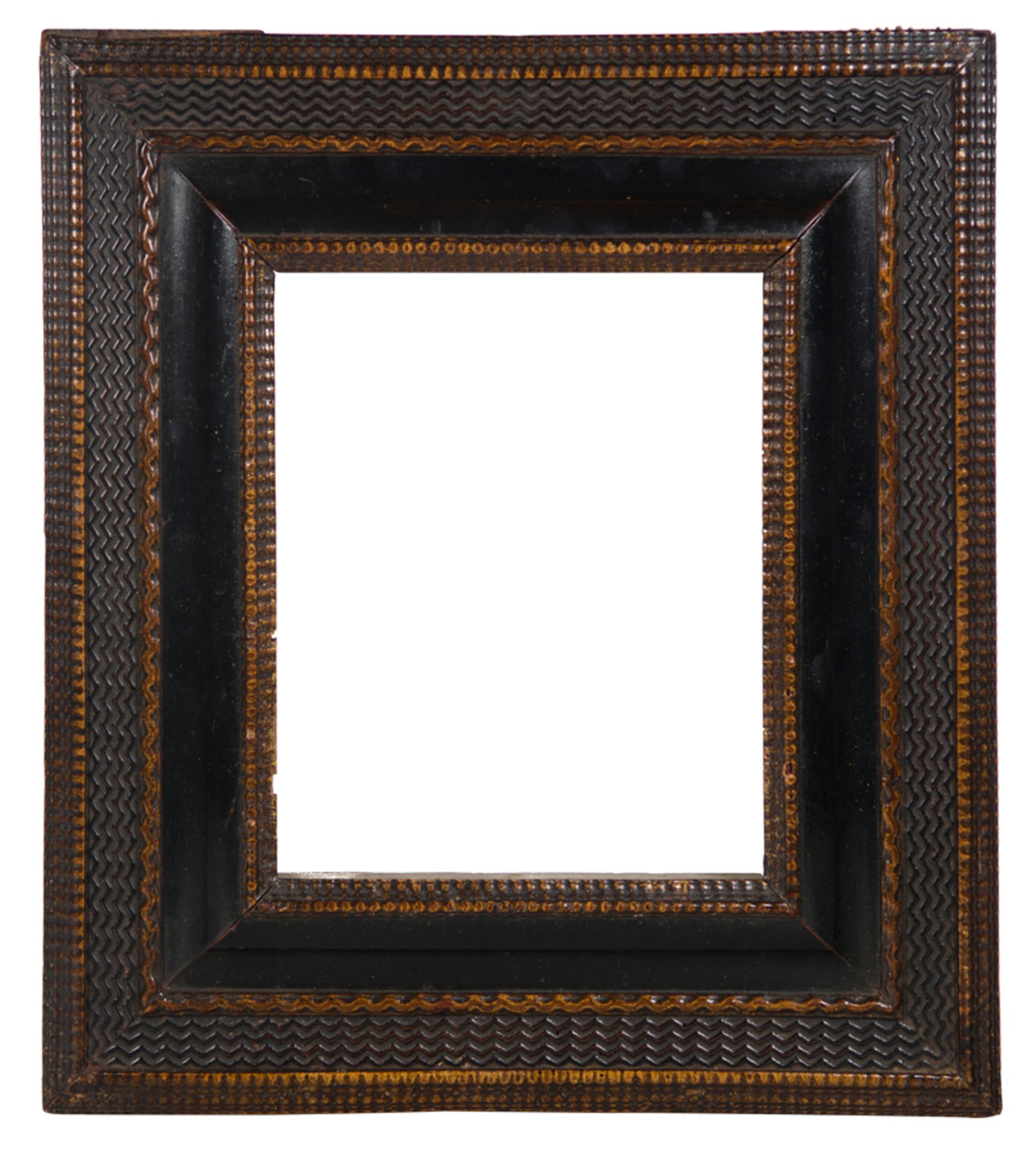 Carved wooden frame. Netherlandish work. 17th - 18th century.