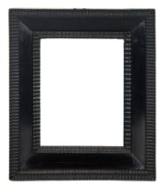 Ebonised wooden frame. Netherlandish work. 17th - 18th century.