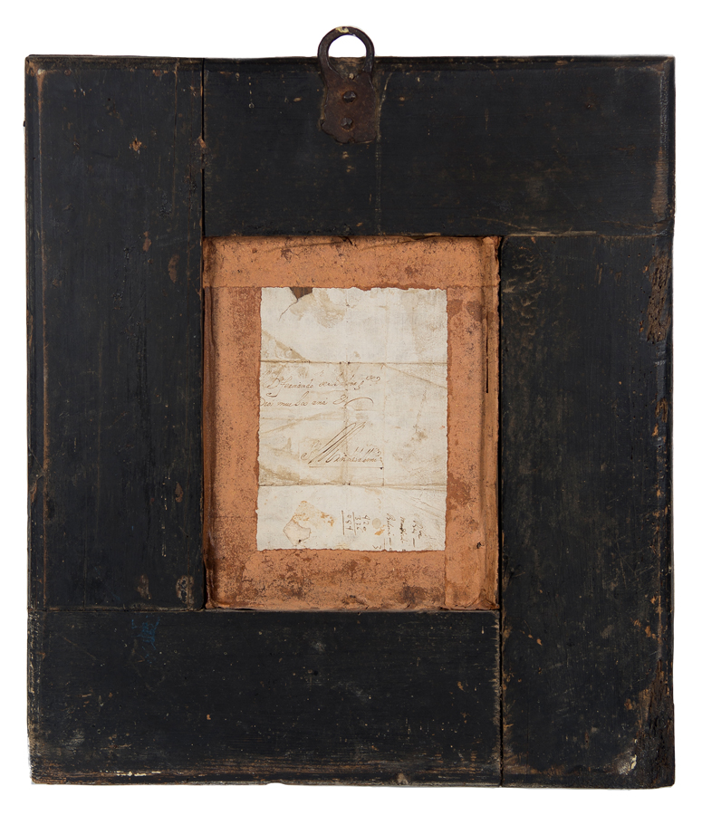 Ebonised wooden frame. Flemish or netherlandish work. 17th - 18th century. - Image 5 of 5
