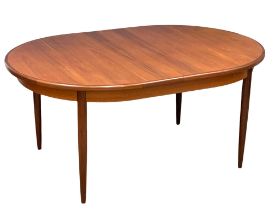 A G-Plan Fresco Mid Century teak extending dining table designed by Victor Wilkins. Open 208.5x111.