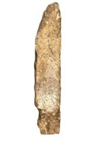 An ancient Irish Marker Stone. Found near Nendrum, Comber. 23x16x116cm