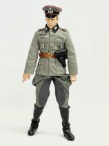 A Dragon Models LTD WW2 German SS Officer 1/6 scale action figure. 33cm