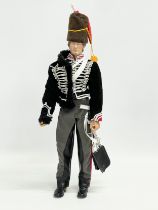 A Modellers Loft Exclusive Napoleonic Series King’s Hussar 1/6 scale action figure. 35cm.