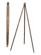 2 large Victorian tripods. 150cm