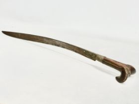An 18th/19th century Turkish Ottoman Empire sword. 71cm