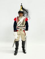 A Modellers Loft Exclusive Napoleonic Series French Cavalry 1/6 scale action figure. 35cm.