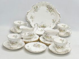 A 19 piece Royal Albert ‘Haworth’ tea set.