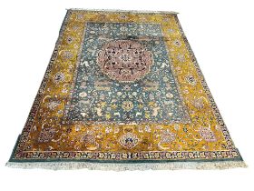 A very large vintage Middle Eastern hand knotted rug. 284x410cm