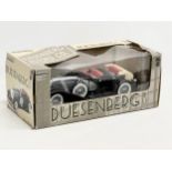 A large Limited Edition Greenlight Duesenberg II SJ model car in box. 1:18 scale. 35x18.5x15cm