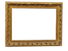 A good quality ornate gilt framed mirror .91x70cm