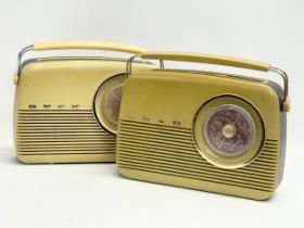 2 vintage Bush radios.