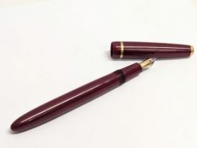 A 14ct gold nibbed Parker fountain pen