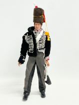 A Modellers Loft Exclusive Napoleonic Series King’s Hussar 1/6 scale action figure. 35cm.