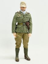 A Dragon Models LTD WW2 German 1/6 scale action figure. 31cm