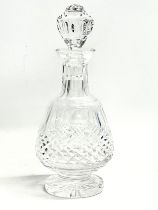 A large Waterford Crystal ‘Colleen’ decanter. 31cm