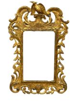 A George III gilt framed wall mirror. Circa 1790-1810. 60.5x96cm
