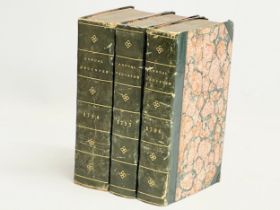 3 George III books. The Annual Register or a View of the History, Politics and Literature, for the