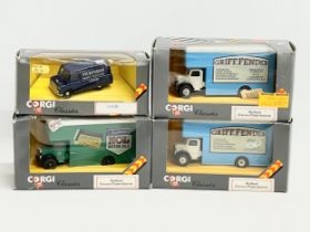 4 boxes of Corgi Classics models.