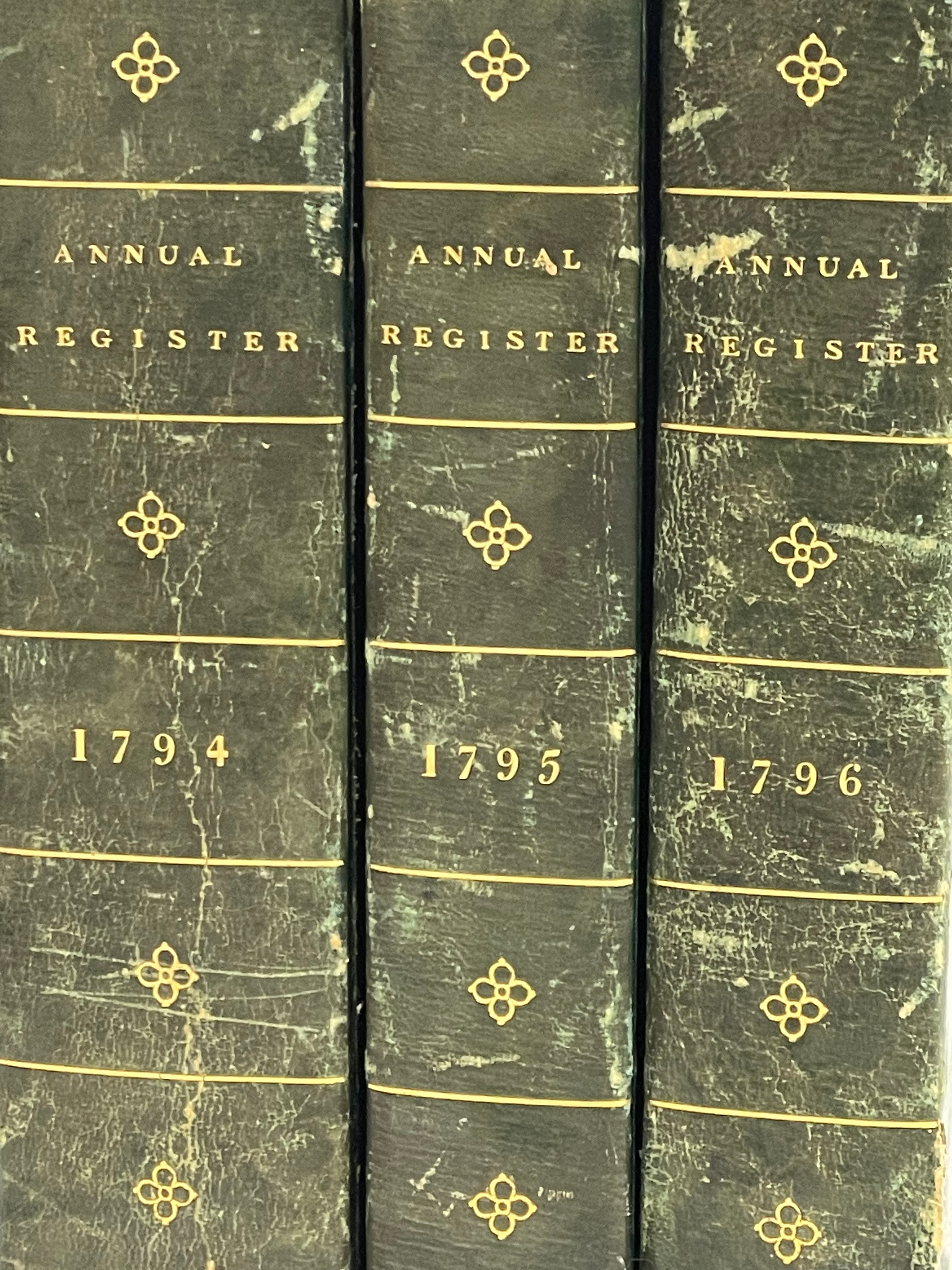 3 George III books. The Annual Register or a View of the History, Politics and Literature, for the - Image 12 of 12