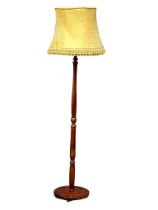 A vintage standard lamp. 182cm