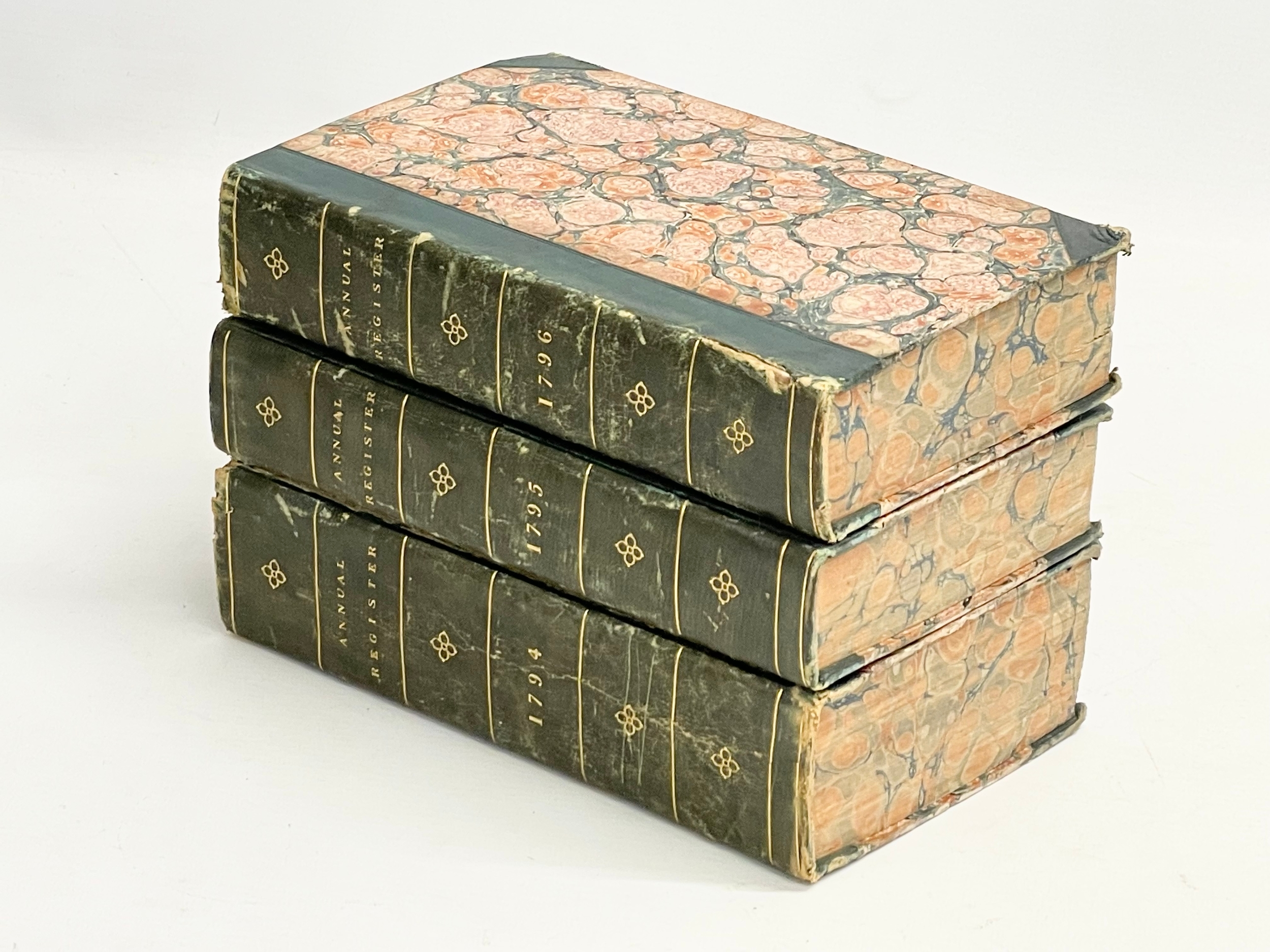 3 George III books. The Annual Register or a View of the History, Politics and Literature, for the - Image 4 of 12