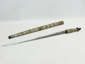 A 19th century sword. 60.5cm