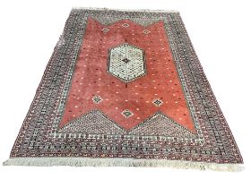 A very large Middle Eastern style rug. 280x405cm