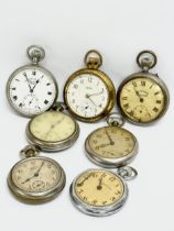 A collection of early/mid 20th century pocket watches.