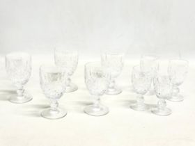 Waterford Crystal. A set of 5 Waterford Crystal ‘Lismore’ drinking glasses 6.5x12cm. A set of 4