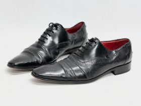 A pair of Jeffery West ‘Muse’ leather shoes.