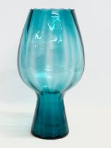 A large 1960’s Mid Century Italian fishbowl vase. 19x36cm